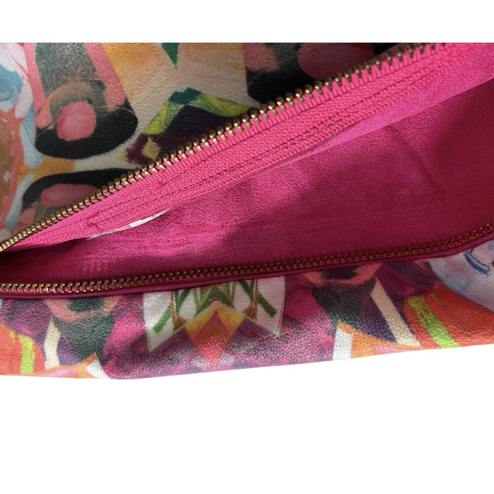 AVAF x Maria Brito Clutch Handbag Multicolor NYC Pop Streetwear Artsy Festival - Picture 6 of 9